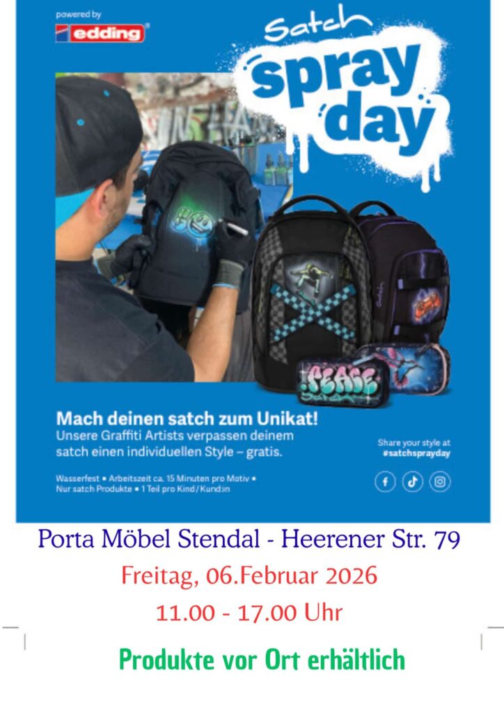 Satch Spray Day Event am 06. Februar 2026